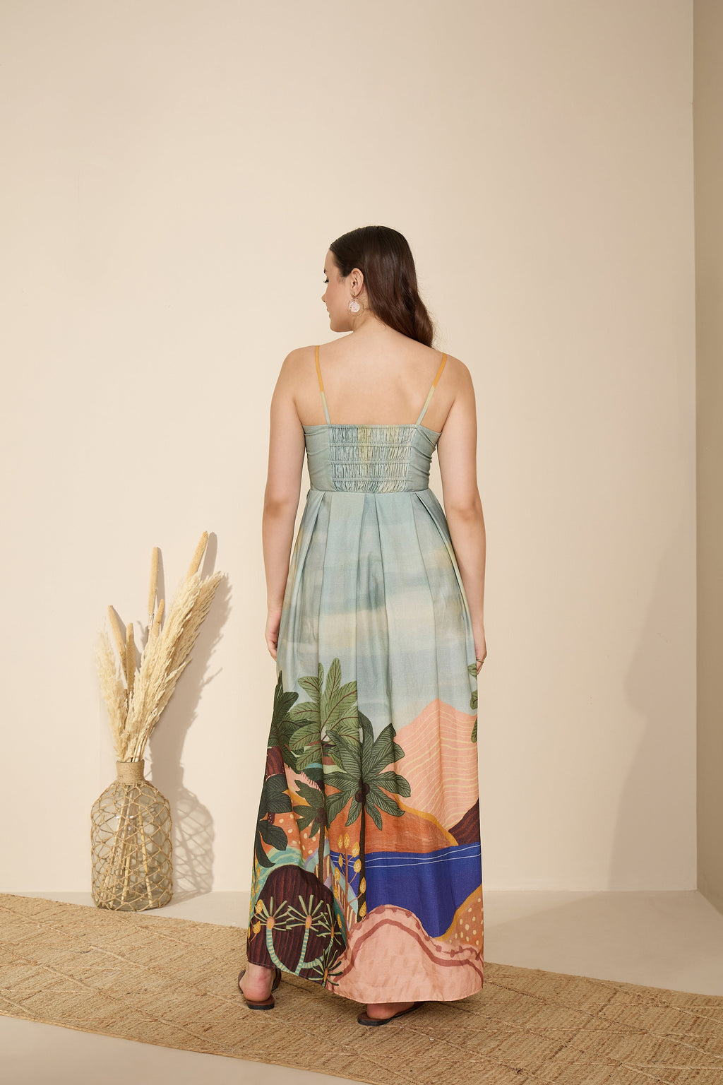 Charlotte Dress in Desert Bloom Print