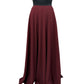 IRA SKIRT- MERLOT