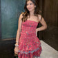 Ria Biyani in Apricot Mini Dress