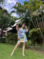 Sahara Set in Limoncello Print