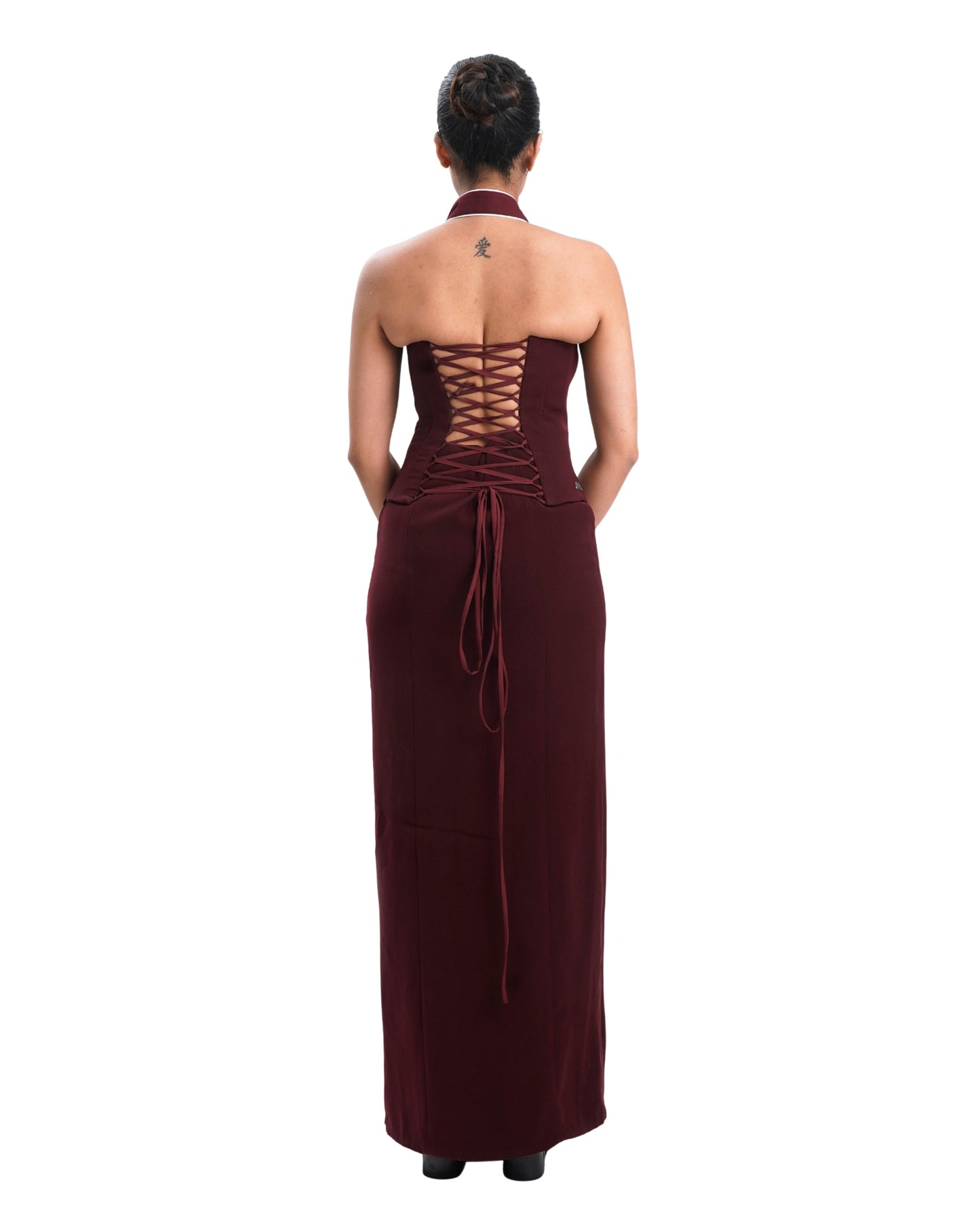 CURVE CORSET- MERLOT