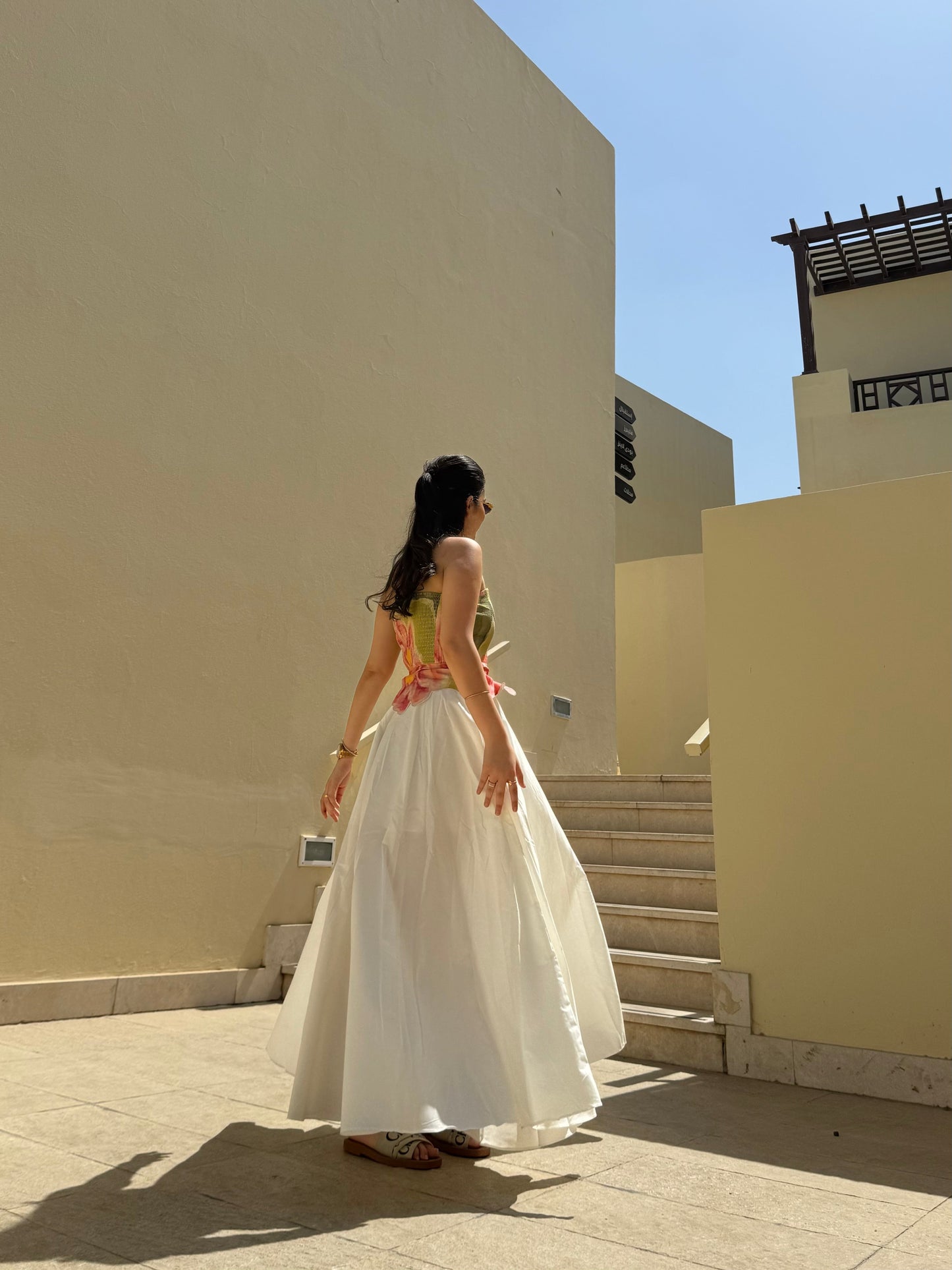 Margot Set in Tuscan Olive Print