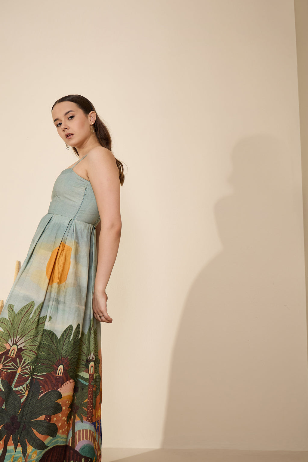 Charlotte Dress in Desert Bloom Print