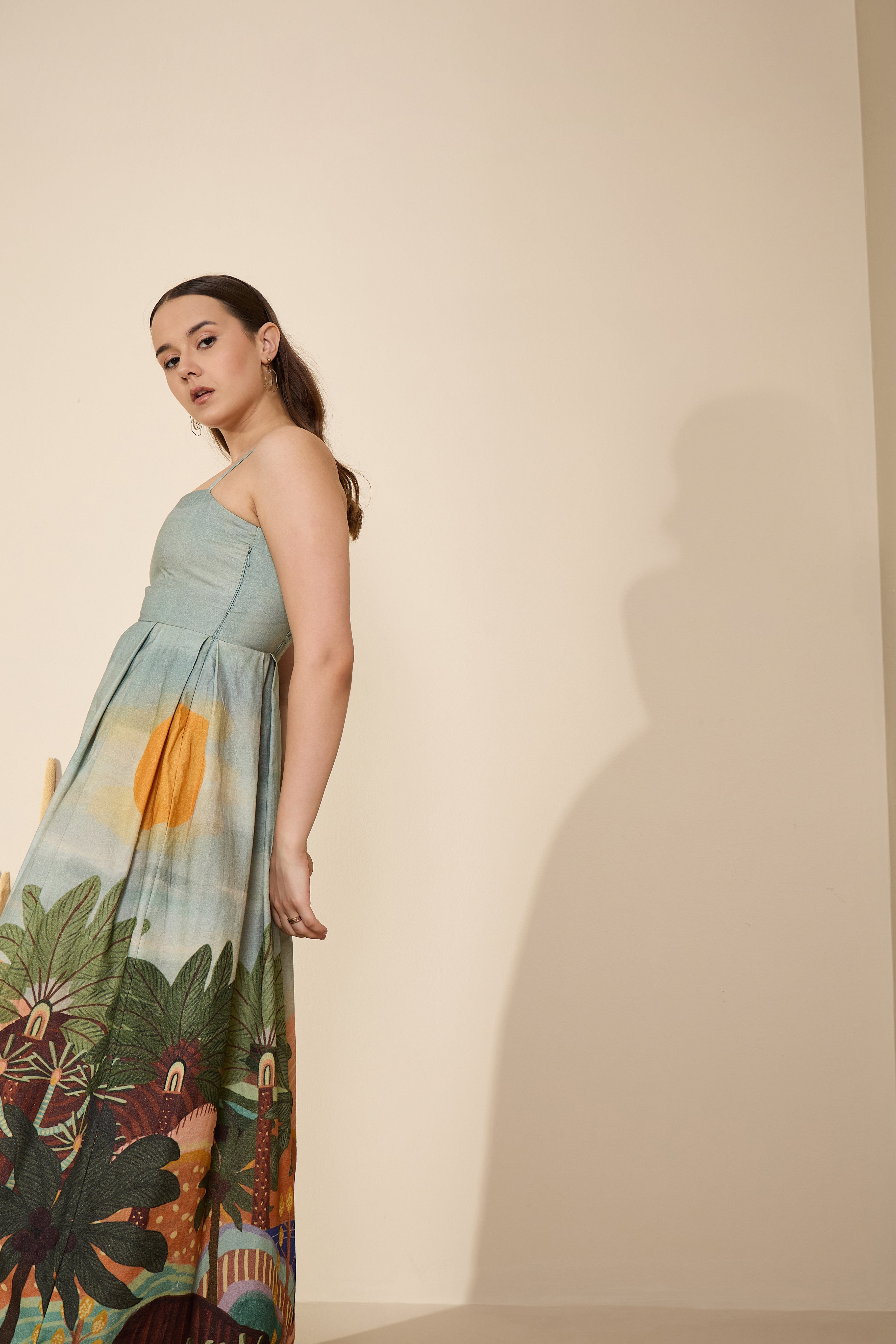 Charlotte Dress in Desert Bloom Print