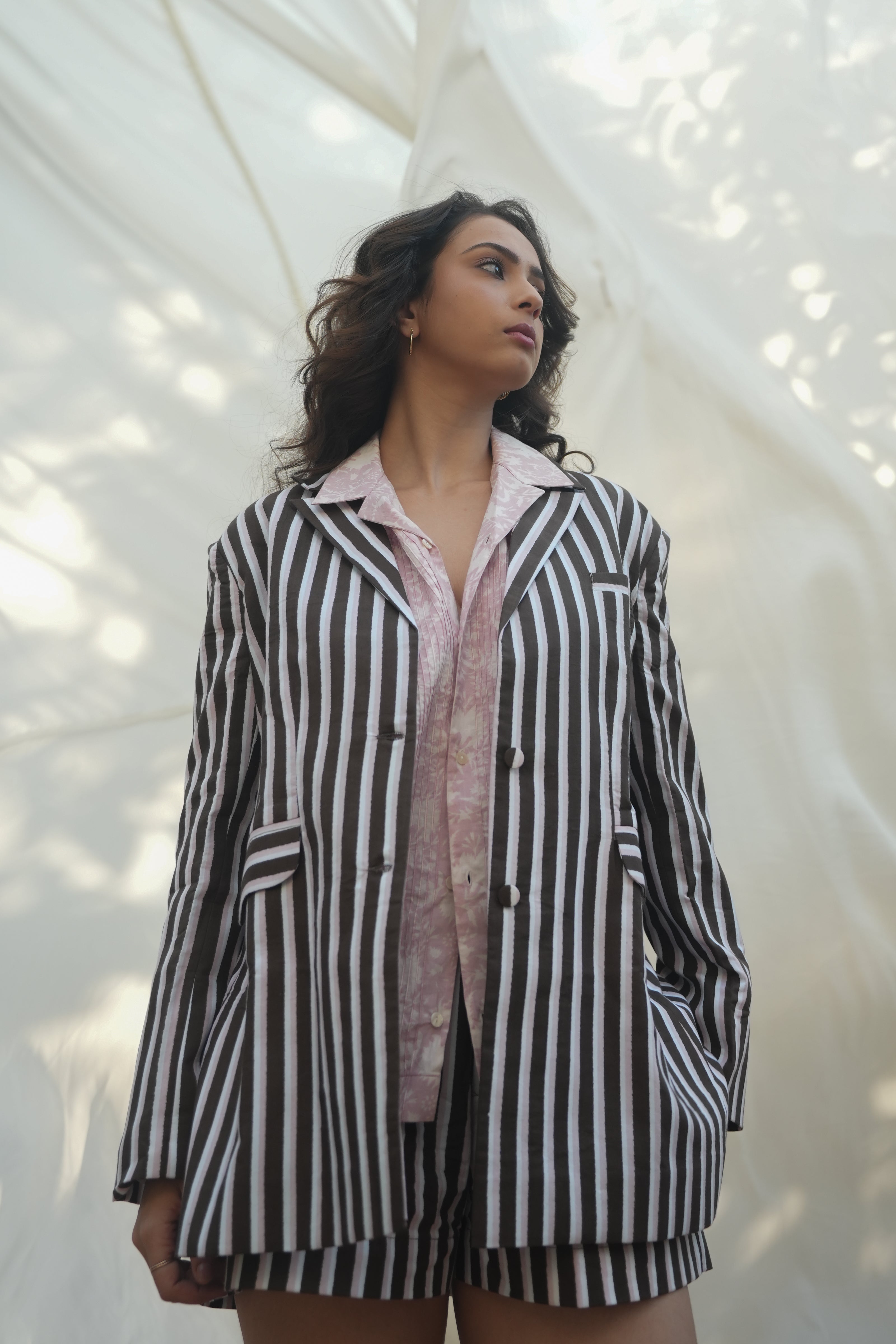 Eira Double-Buttoned Blazer