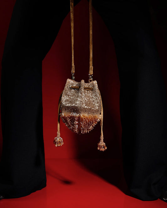 Starship Bucket Bag - Golden