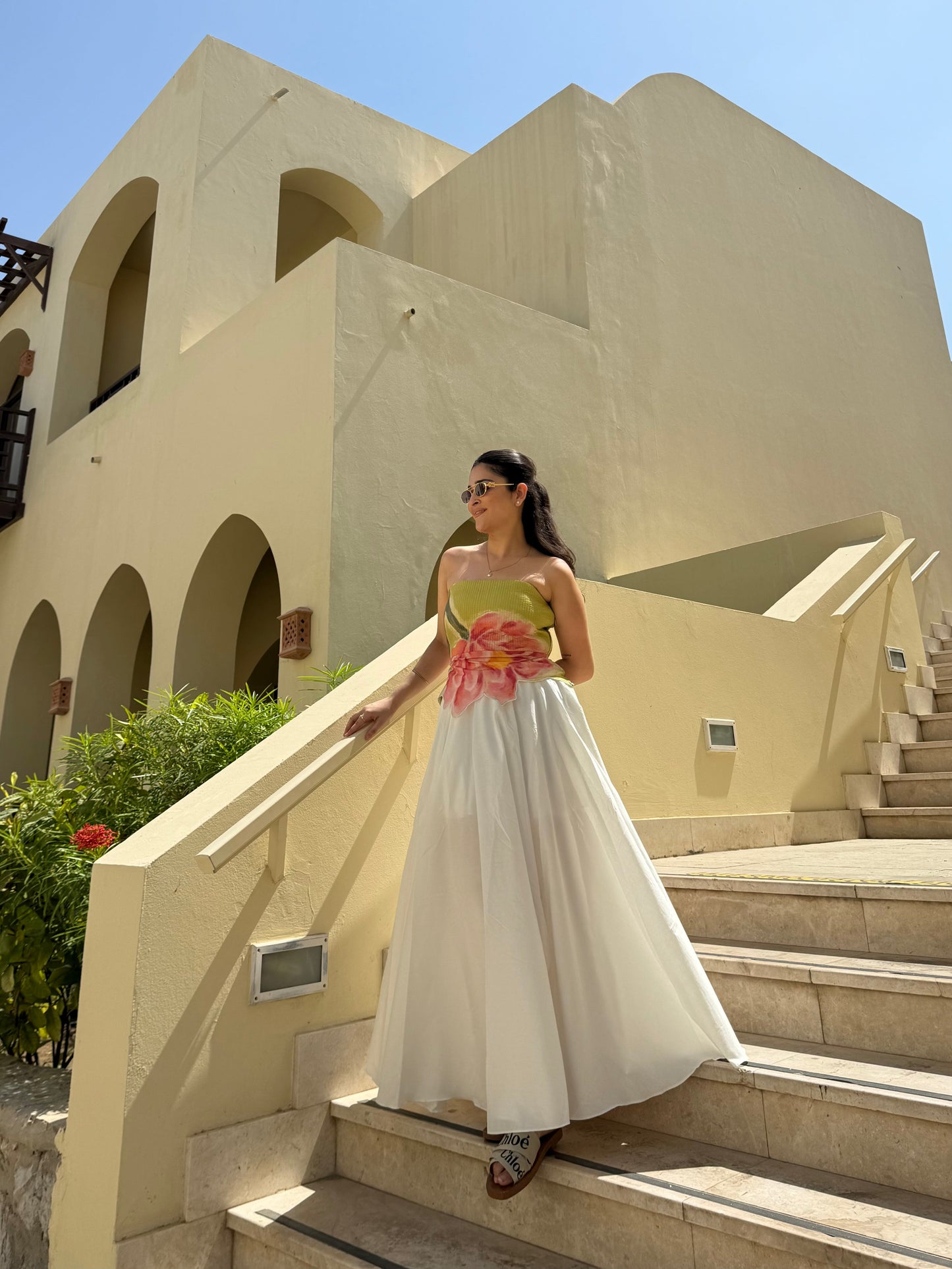 Margot Set in Tuscan Olive Print