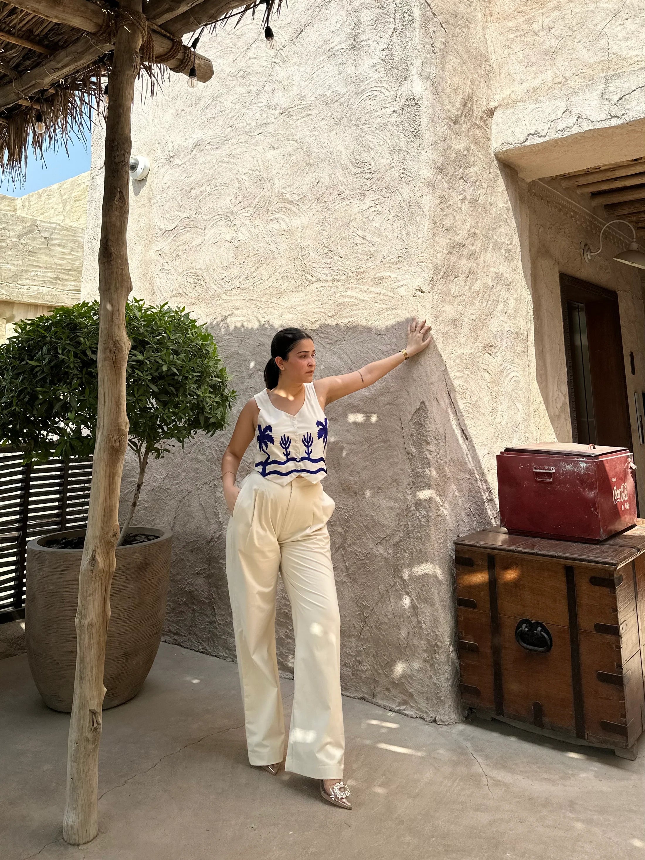 Lyla Set(Oat milk Off-White)