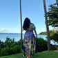 Nirvana Dress in Coastal Serenade Print