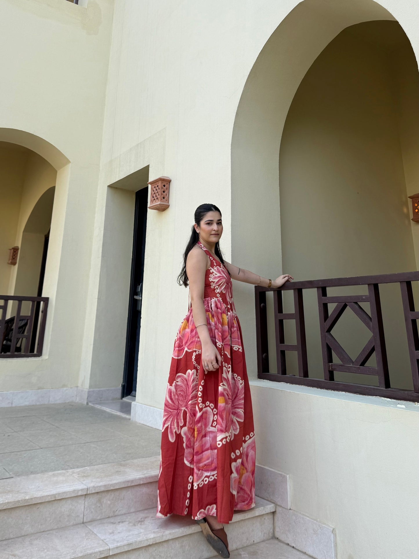 Solea Dress in Bubbly Spritz Print