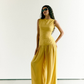 Yellow Wide Leg Pants