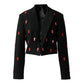Red Jellyfish Unisex Blazer and Pants Set