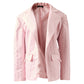 Wavy Rhinestones Blazer