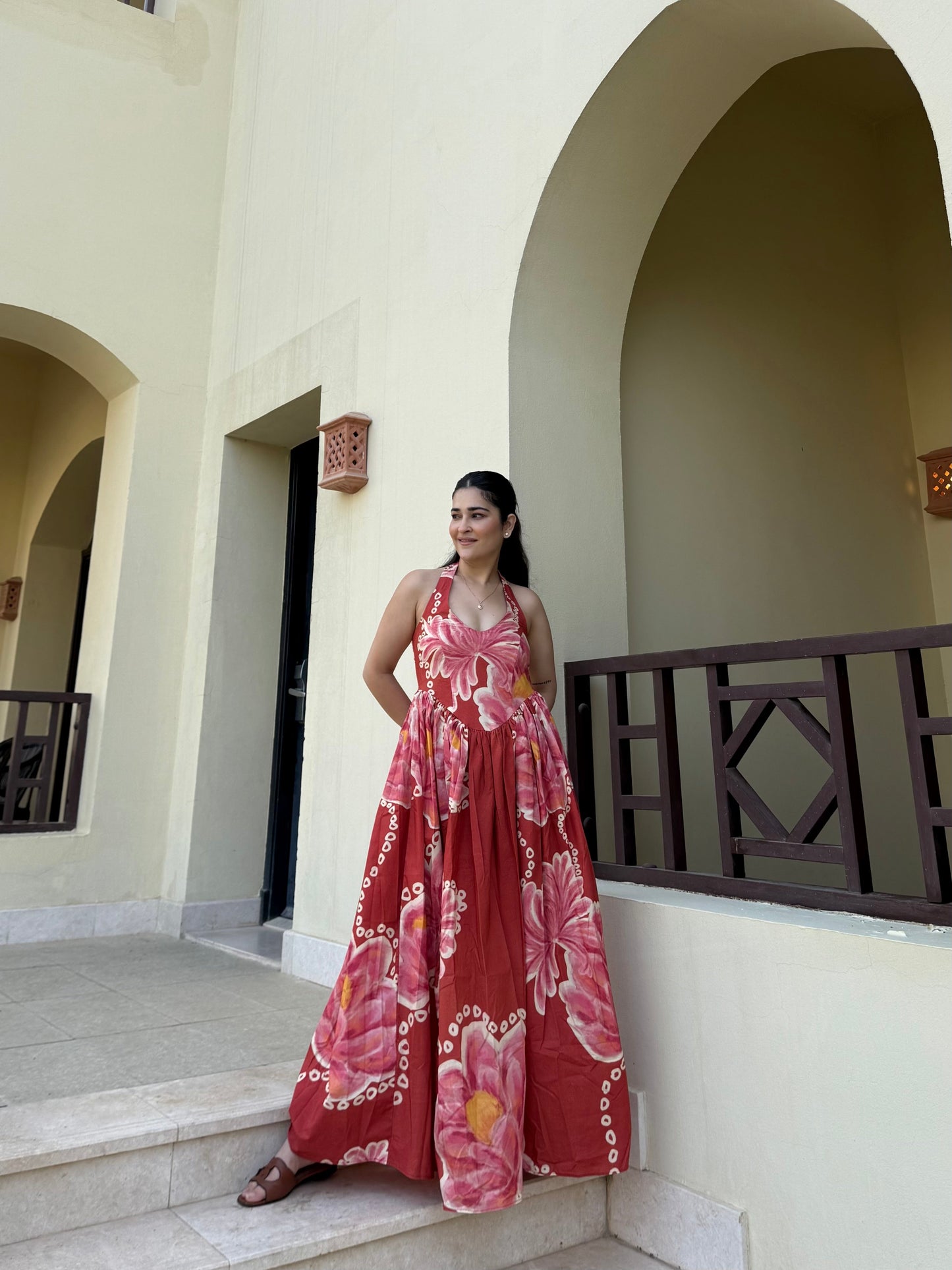 Solea Dress in Bubbly Spritz Print