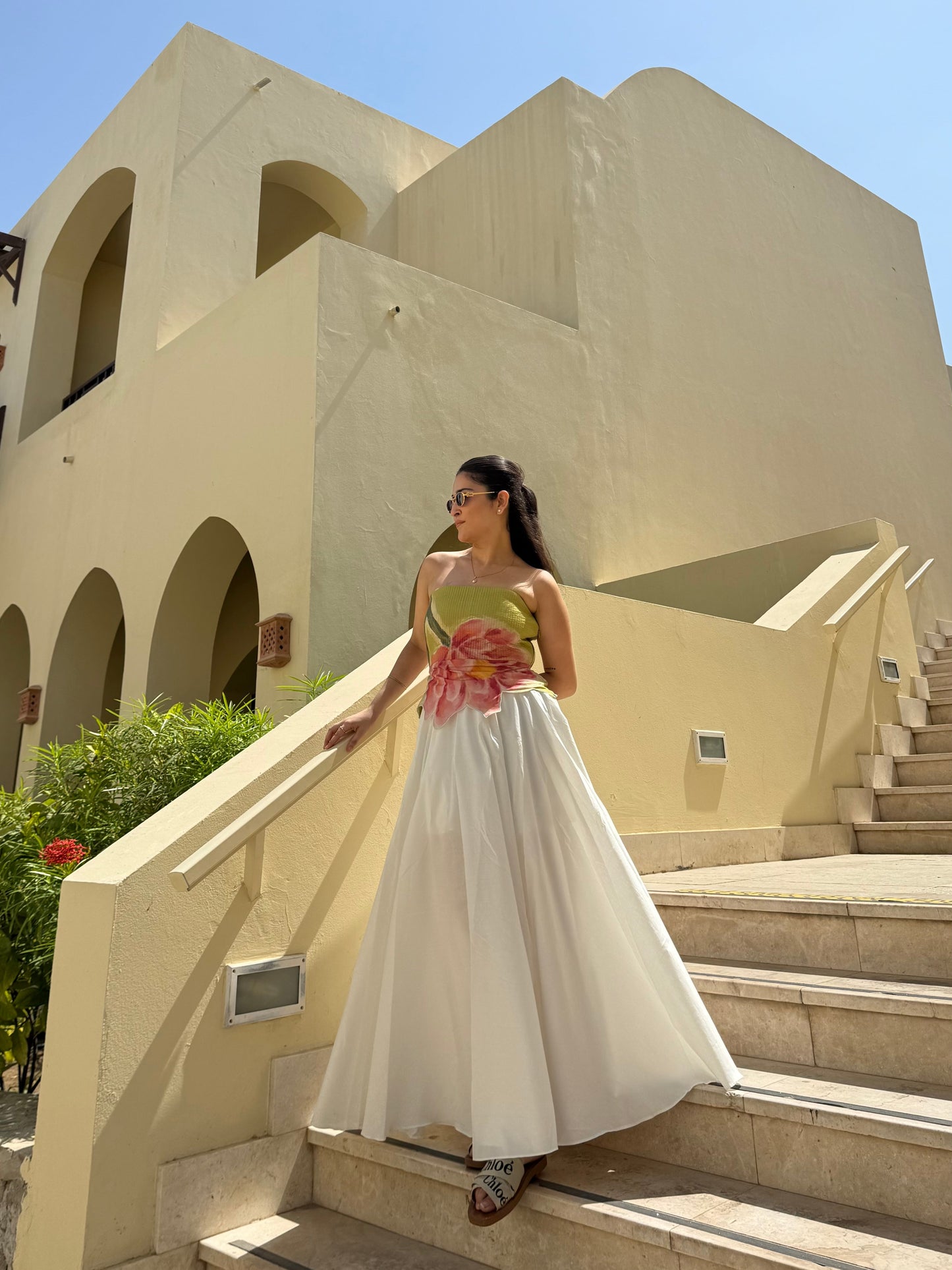 Margot Set in Tuscan Olive Print