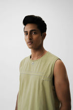 AVENUE VEST (PALE LIME)