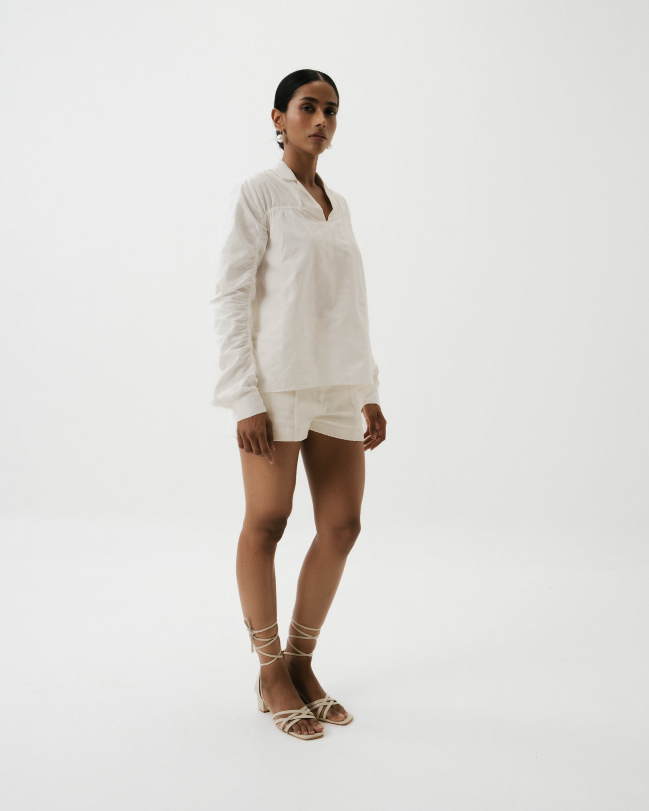 RIPPLE SHIRT WHITE
