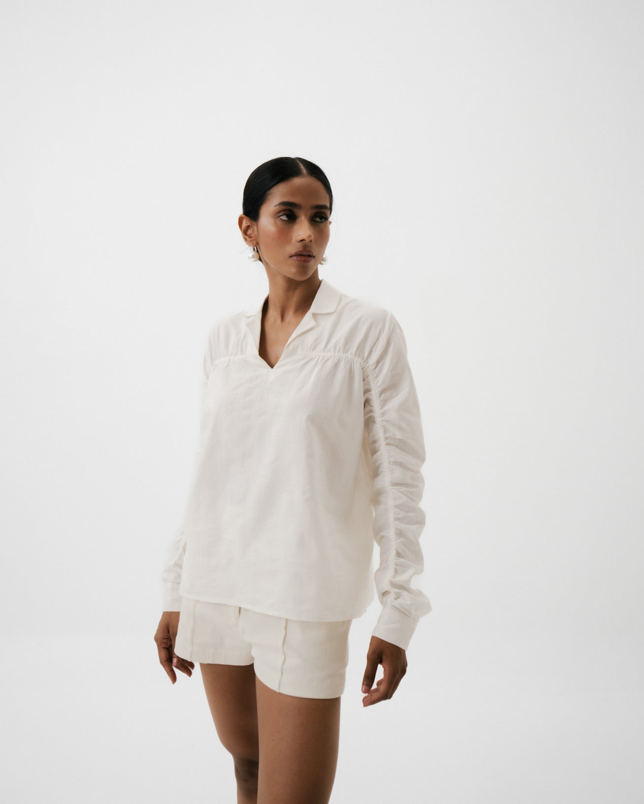 RIPPLE SHIRT WHITE