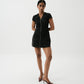 PANELED MINI DRESS