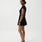 PANELED MINI DRESS