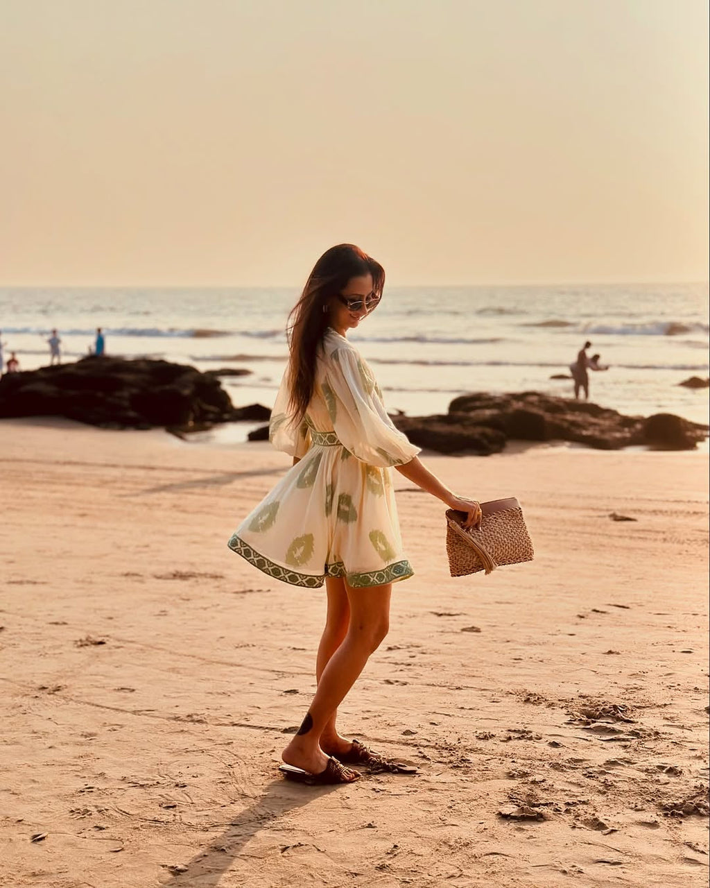 Sukhneett Wadhwa in Marlin Mini Dress