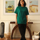 Mock-Neck-T-Shirt-British-Racing-Green-1