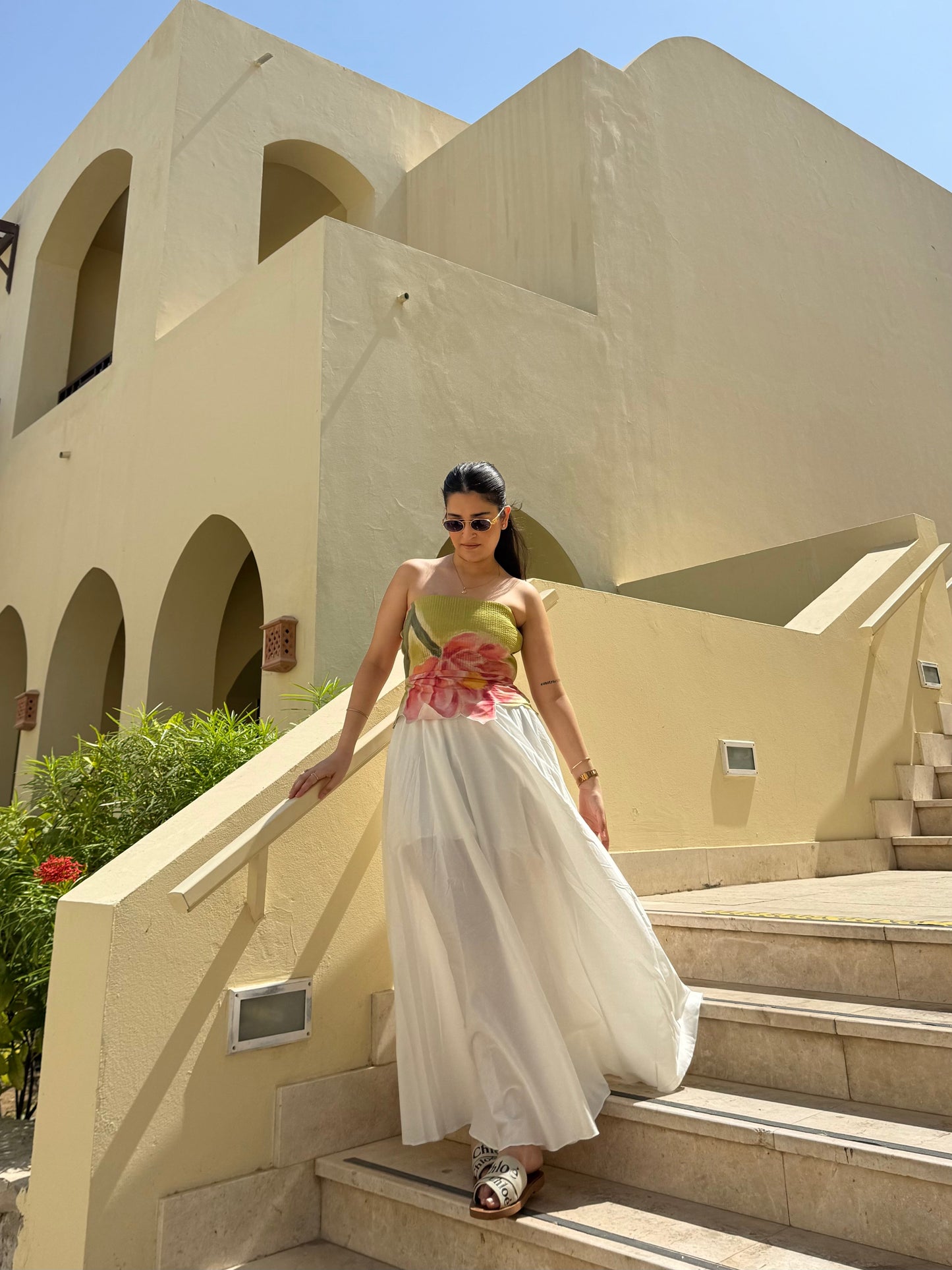 Margot Set in Tuscan Olive Print