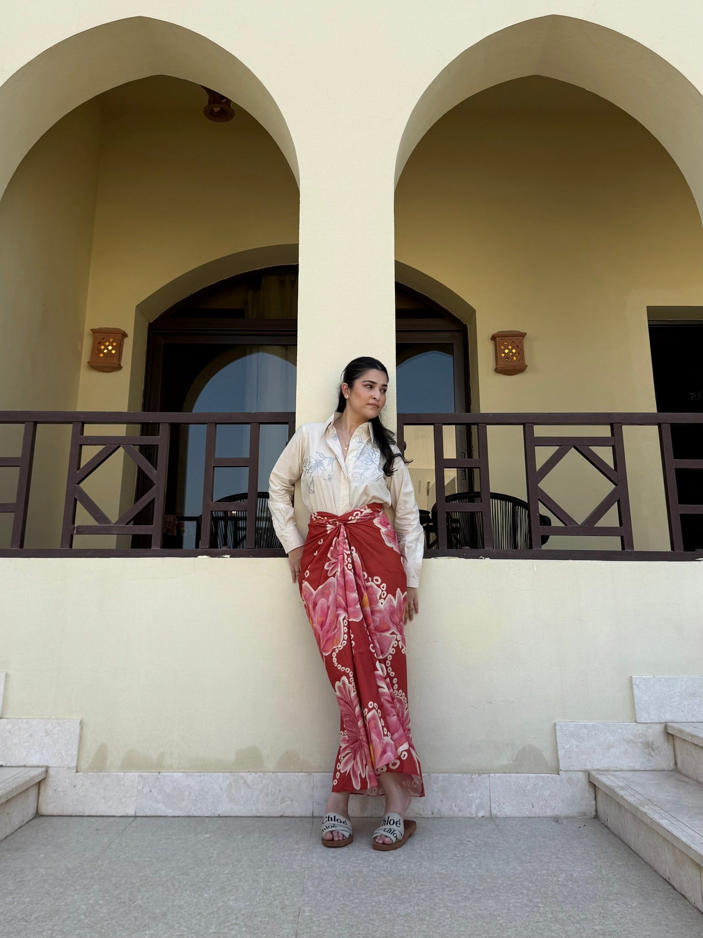 Nadia Set in Bubbly Spritz Print