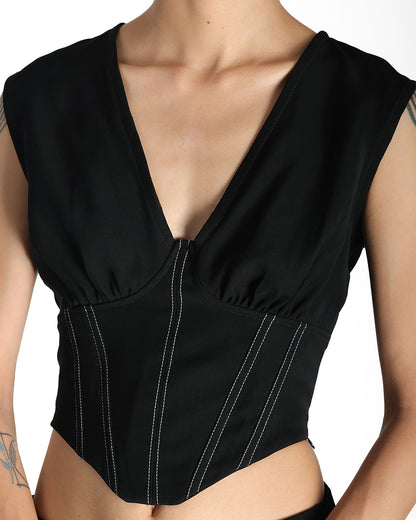 Black Affair Corset Top