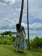 Selene Dress in Limoncello Print