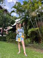 Sahara Set in Limoncello Print