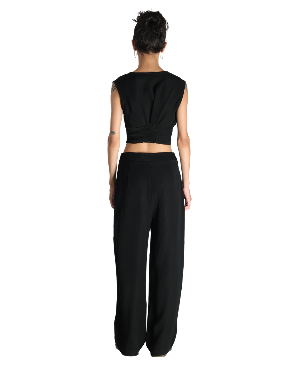 High Waisted Pants - Black