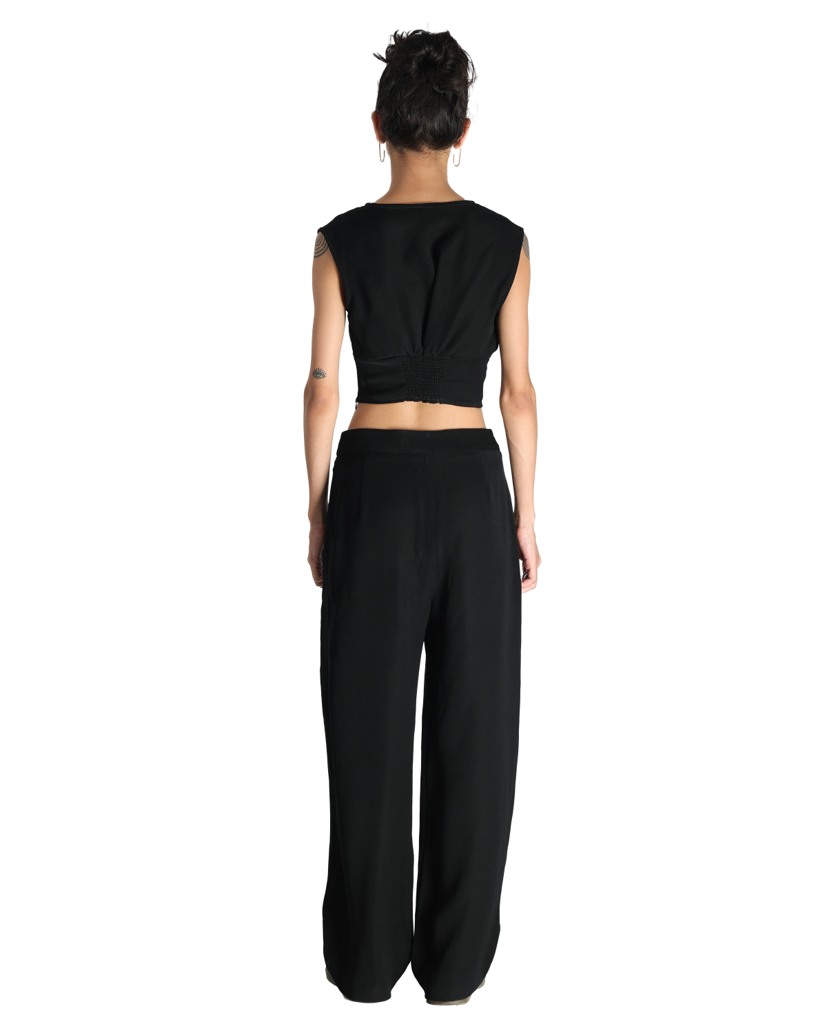 High Waisted Pants - Black
