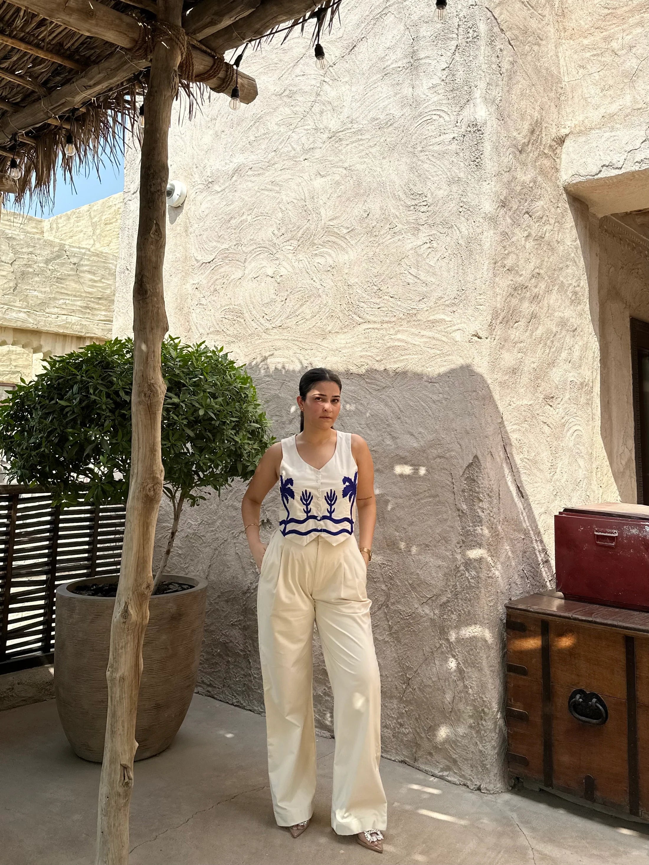 Lyla Set(Oat milk Off-White)