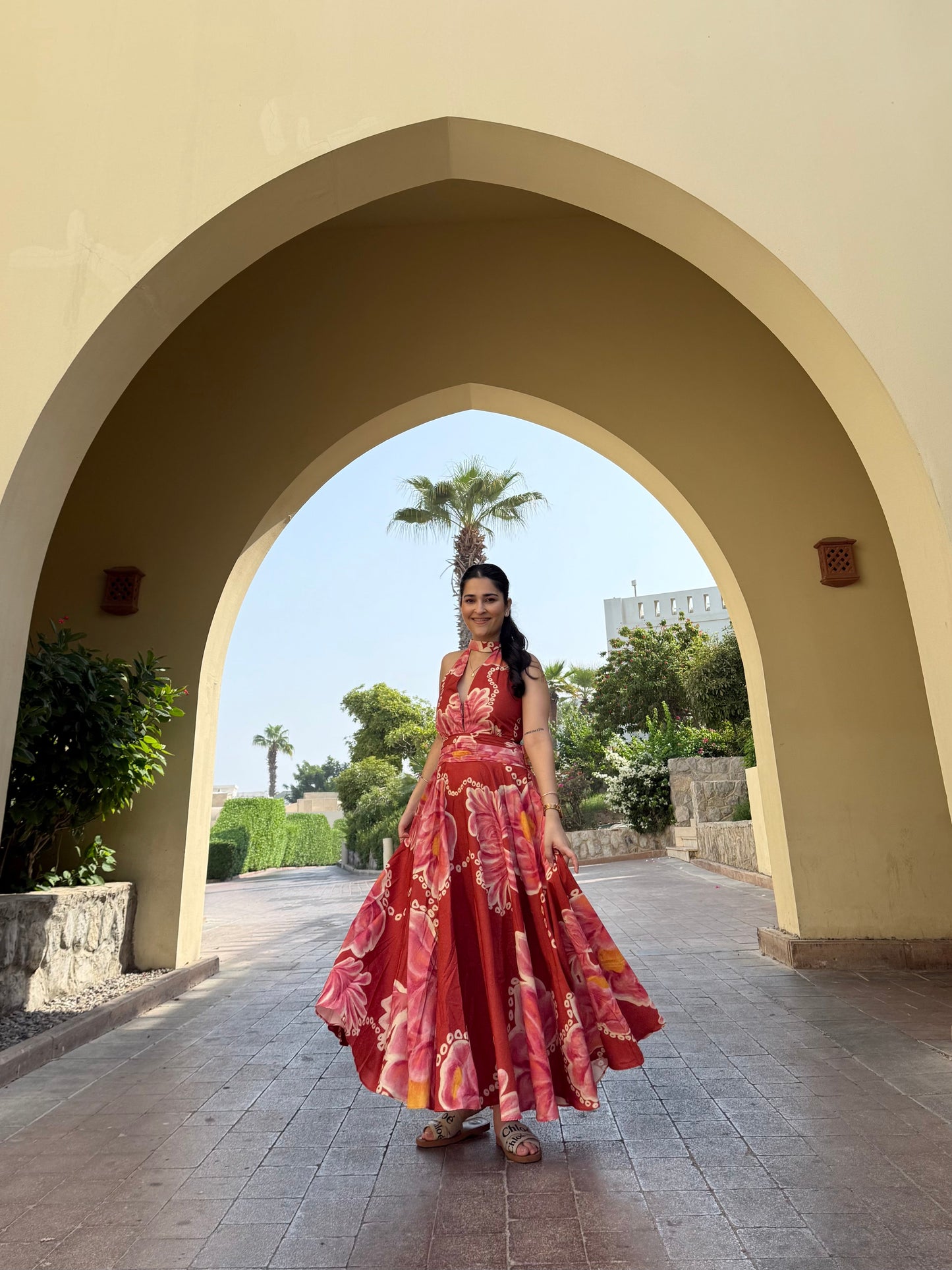 Selvara Dress in Bubbly Spritz Print