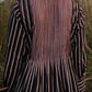 Akari Striped Dress - Black