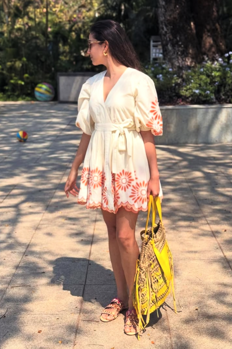 Mira Kapoor in Marlin Mini Dress