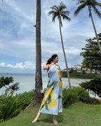 Celia Dress in Limoncello Print