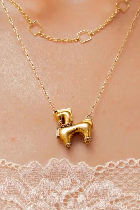 Chaand Horse Necklace