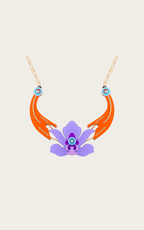 THE PURPLE ORCHID NECKLACE