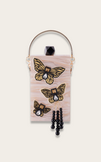 THE CREME BUTTERFLY MOBILE BAG