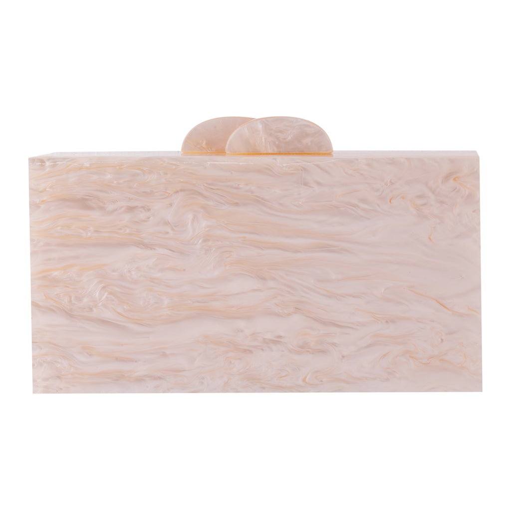 THE CREME BUTTERFLY CLUTCH