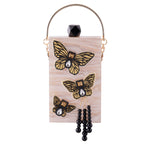 THE CREME BUTTERFLY MOBILE BAG