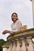 THE CREME BUTTERFLY CLUTCH