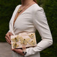 THE CREME BUTTERFLY CLUTCH
