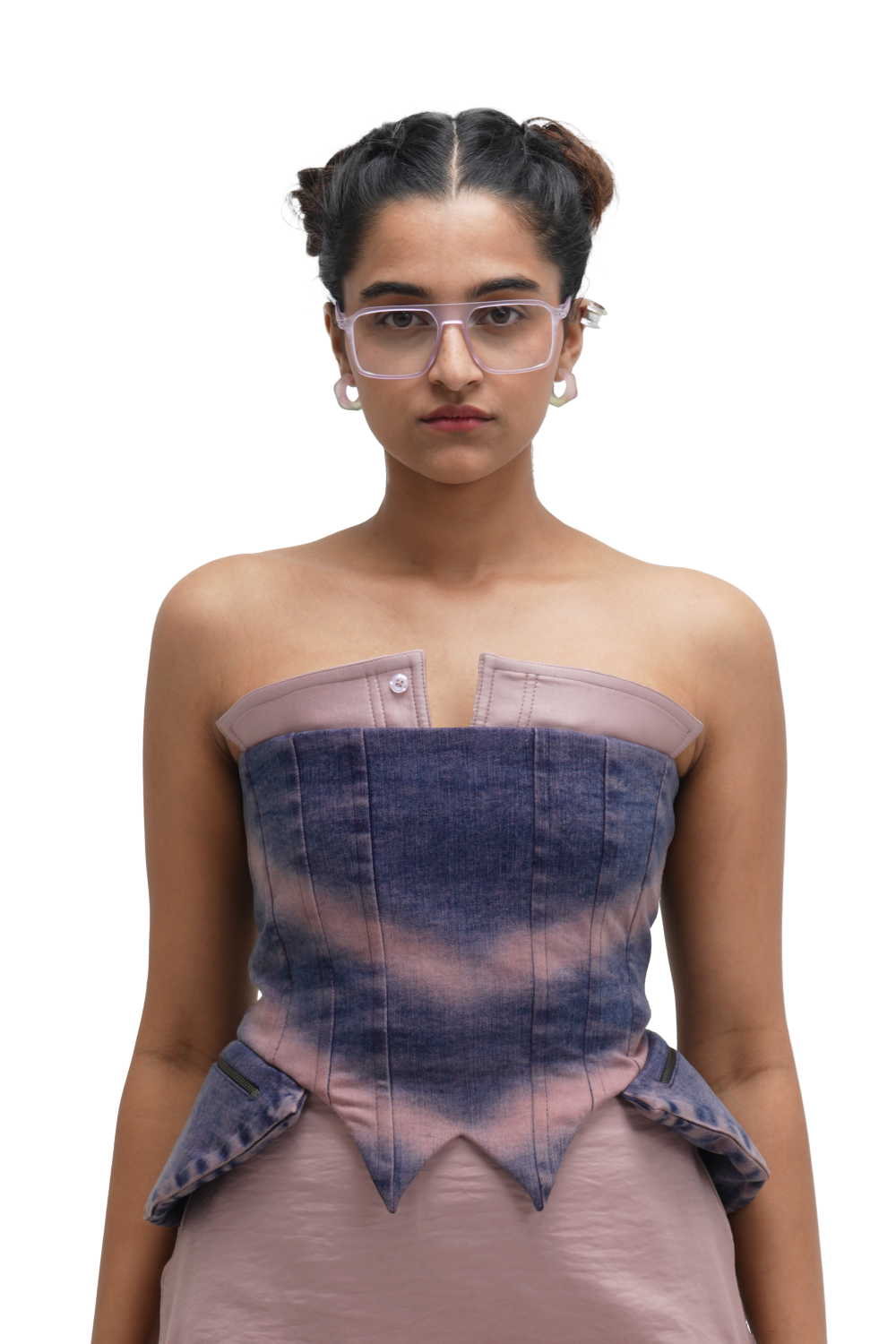 CORSPLIT CORSET AND RUCH HOUR SKIRT