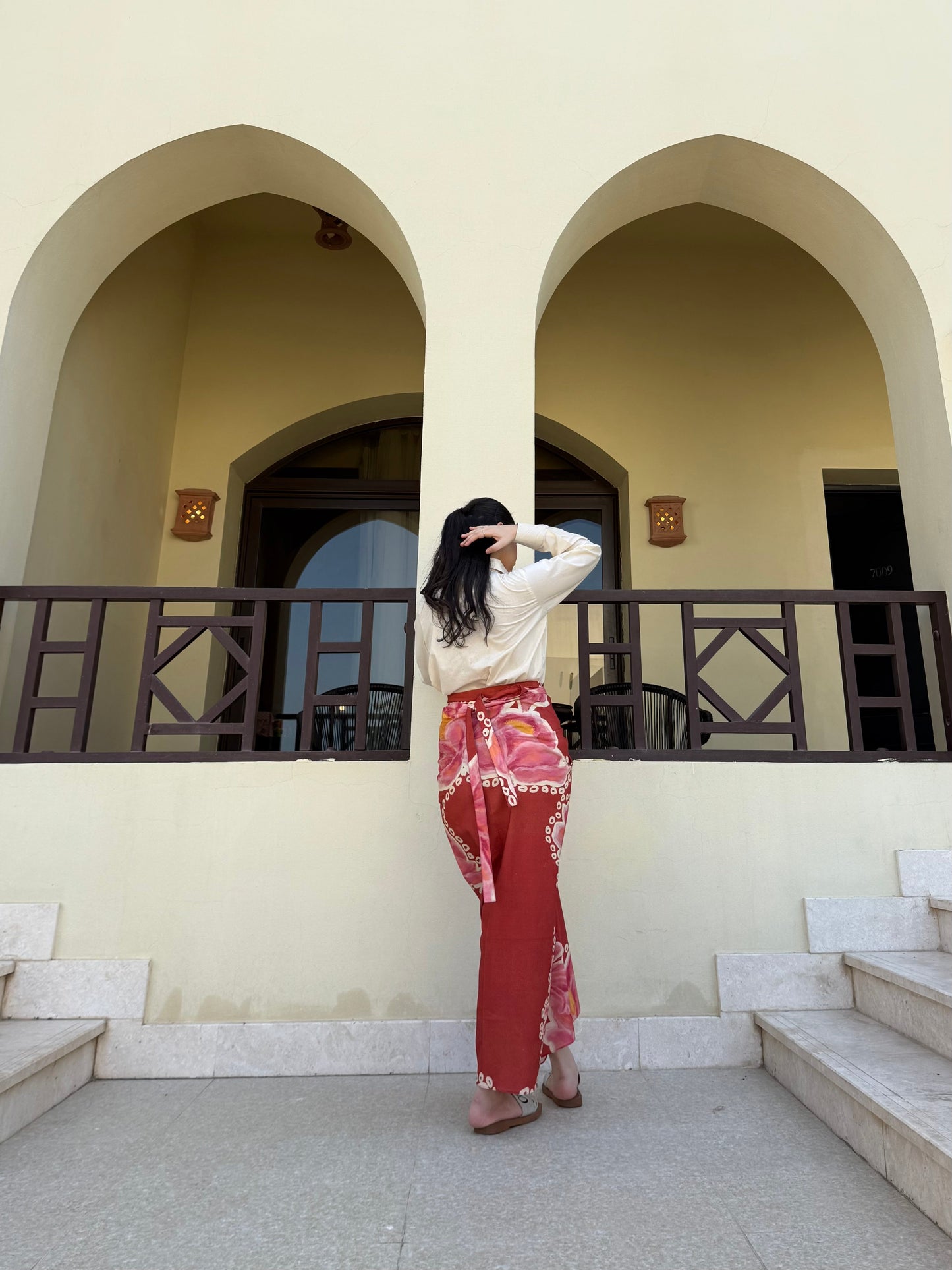 Nadia Set in Bubbly Spritz Print