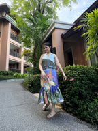 Alba Dress in Coastal Serenade Print