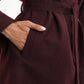 Fig Burgundy Wool Jacket