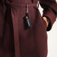 Fig Burgundy Wool Jacket